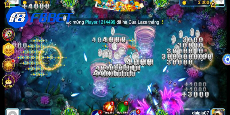 Cùng bạn bè trải nghiệm bắn cá online và săn cá để nhận thưởng hấp dẫn.