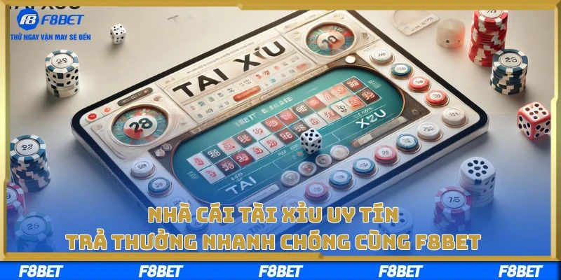 Nhà Cái Tài Xỉu Uy Tín, Trả Thưởng Nhanh Chóng Cùng F8BET